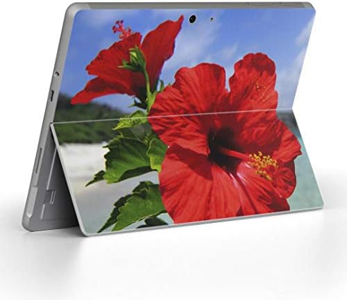 capa de decalque igsticker para o Microsoft Surface Go/Go 2 Ultra Thin Protetive Body Skins 001577 Hibiscus
