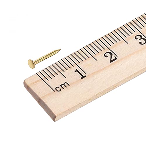 uxcell pequeno hardware minúsculo unhas de ferro 1x10mm para caixas de madeira decorativas diy
