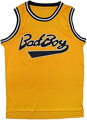 Afuby Badboy Jersey 72 Jerseys de basquete Smalls, camisa do hip hop dos anos 90 S-xxxl
