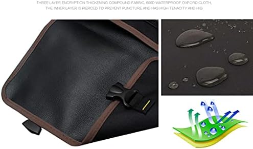 Maizoon Tool Bag Organizer for Men, bolsa de canvas de ombro multifuncional, pacote de eletrônicos de manutenção de alta capacidade, UH02