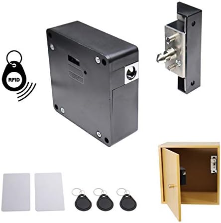 ETEKjoy RFID armário eletrônico Lock Hidden DIY para armário de madeira gaveta Caixa de armário com 5pcs CARDS/TAGS