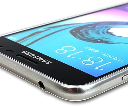 Protetor de tela Skinomi Compatível com Samsung Galaxy J3 Clear Techskin TPU Anti-Bubble HD Film