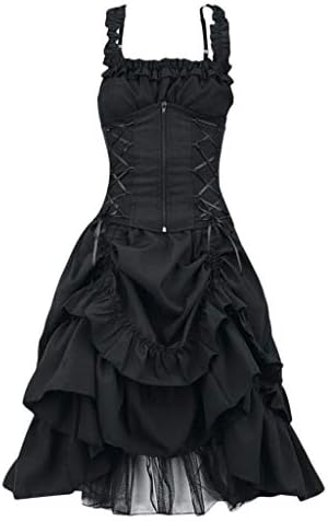 Vestidos para mulheres 2022 Vestido gótico de cocktail de renda feminina com mangas de giro com