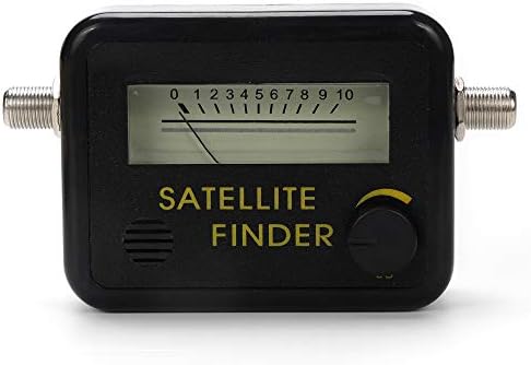 TLS.EGLE Analog Satellite Finder DVB-T mini medidor de sinal de sinal de satélite digital com medidor