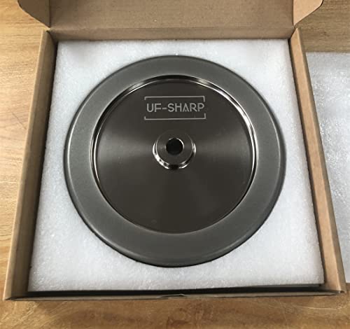 UF -Sharp 6 polegadas 4 em 1 roda de moagem CBN - 600 grão x 1,25 de largura x 1/2 Bore