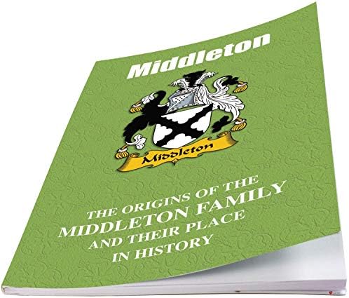 I Luv Ltd Middleton Inglês Livreto de História da Família com Briens Historical Facts