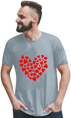 Camisa combinando do dia dos namorados para casais adoram lábios de coração impressão de manga curta camisas