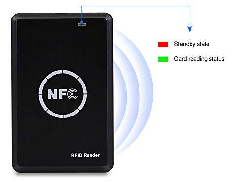 Duplicador Lexi RFID NFC, 125kHz Key FOB Copier, RFID Smart Card Reader Writer, programador criptografado