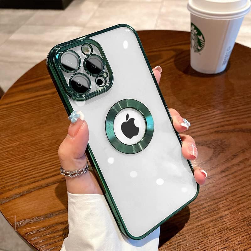 Loobival para iPhone 11 Pro Max Case com protetor de lente da câmera, visualização de logotipo para homens, casos de telefone suave