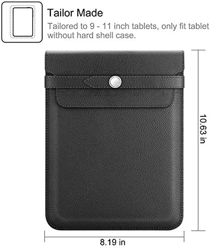 Manga de tablets de 9 a 11 polegadas Fintie com porta-cais, capa de proteção compatível com iPad Air