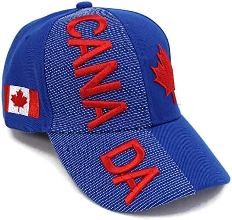 Chapéus de ponta “Nações da coleção de hates da América do Norte” 3D Bordado Base de beisebol ajustável