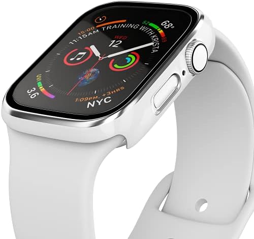 [2 pacote] D&K exclusivos compatíveis com estojo Apple Watch de 44 mm, caixa de proteção contra