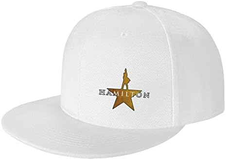 Baseball Cap Hatball Hat Musicals_hamilton Logo Sandwich Cap Ajustável moda ao ar livre Capsunisex
