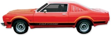 Phoenix Graphix 1976 1977 Plymouth Volare Road Runner Decals & Stripes Kit - vermelho/laranja/amarelo