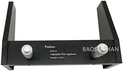 Baoshishan KTQ-II Micrômetro Aplicador Aplicador Aplicador de Filme Coatador 55mm / 100mm / 150mm /