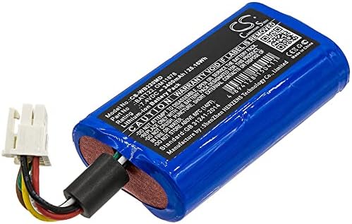 Cameron Sino New 3400mAh Substituição Bateria de ajuste para Welch-Allyn Connex Spot, ConnecT Spot Monitor,