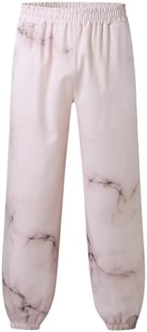 Miashui 10 estrelas calças casuais versáteis todas imprimem as calças de tamanho grande da moda calça de