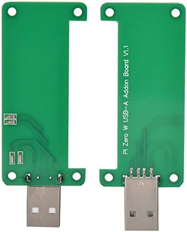 Ashata para Raspberry Pi Zero/W USB Tipo A conector, placa de expansão Raspberry Pi, para Raspberry