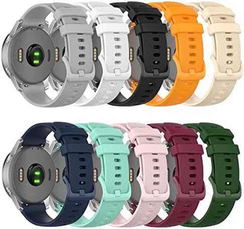 Pulseira de pulseira de 20 mm de 20 mm para ticwatch e para garmin venu para frierunner 645 smartwatch watchband de smartwatch