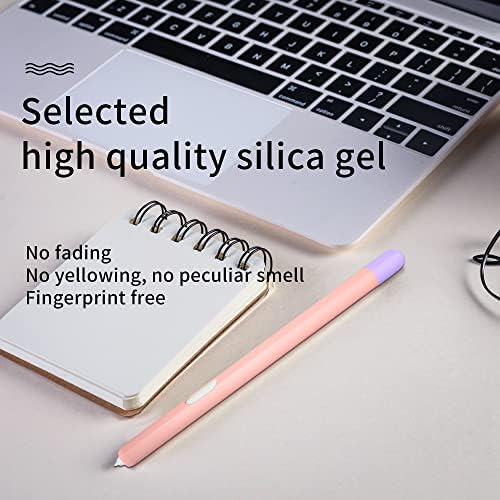 Manga de caneta dupla colorida para Samsung Galaxy Tab S6 Lite P610 P615 Tablet S6lite Lápis S Bolsa de caneta