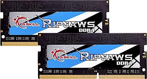 G.SKILL RIPJAWS DDR4 SO-DIMM SERIENT 16GB 260-PIN DDR4 2666 CL19-19-19-43 Memória de canal dual 1.20V 1,20V
