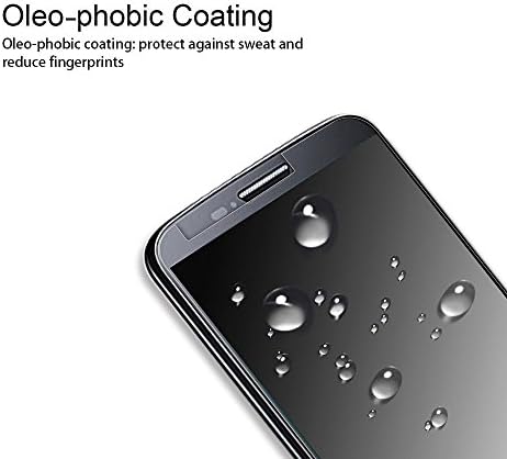 Supershieldz projetado para Samsung Galaxy J3 Protetor de tela de vidro temperado, anti -scratch, bolhas sem