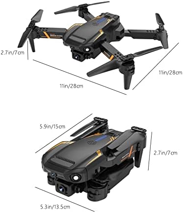 Xunion Drone com dupla câmera 4K HD FPV Remote Control Toys Gifts Para meninos meninas com altitude mantêm o