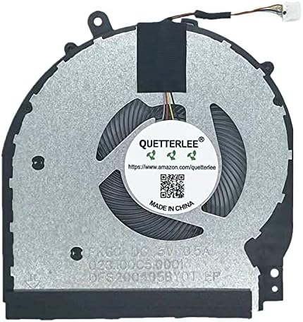 Quetterlee Substituição Novo ventilador de resfriamento de CPU para laptop para pavilhão GP 14m-CD 14M-CD0001DX