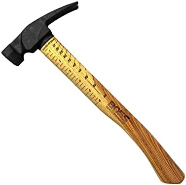 Chefe Hammer Premium 4340 Aço Rip Claw Hammer com Hickory Hickory Tennessee - 22 oz, Cerakote, Rip Claw Design,