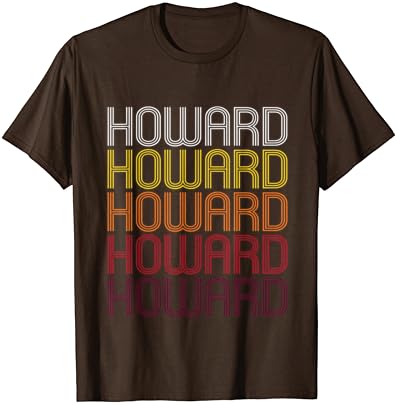 HOWARD RETRO WORDMARK PADRÃO - T -shirt de estilo vintage