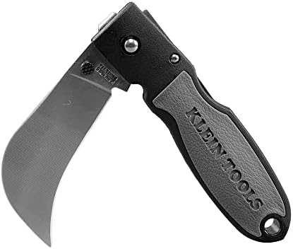 Klein Tools 44005C Hawkbill Lockback Knife com clipe