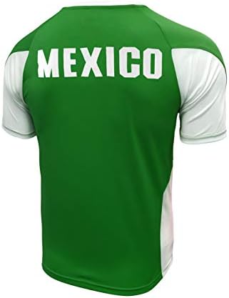 Icon Sports México T-shirt de futebol-estilo de camisa de manga curta Tese nacional de futebol nacional