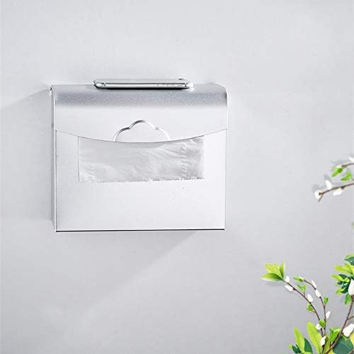 Yuanflq alumínio de alumínio banheiro papel para toalhas urbano simples criativo criativo rolo decorativo