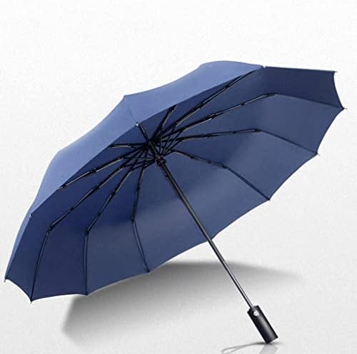 Jgatw Travel Umbrella à prova de vento 12 costelas automáticas guarda -chuva portátil Rain & Sun