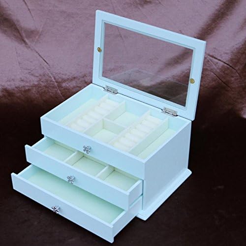 Wodeshijie Wood Moderno Minimalista de Casamento Rosa/Branco/Blue Boxes