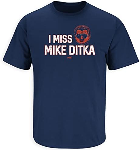 Sinto falta da camiseta Mike Ditka para os fãs de futebol de Chicago