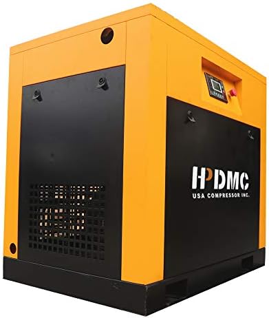 HPDMC 20HP VARIAGEM VARIAÇÃO 208-230V / 3 FASE / 81CFM MAX@150PSI Compressor de ar de parafuso eficiente