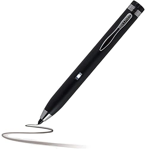 Broonel Black Point Fine Digital Active Stylus caneta - compatível com iball slide Co -Mate 8 Tablet