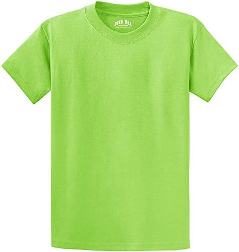 Camisetas de algodão/poli dos EUA de Joe USA 50/50 em tamanhos regulares, grandes e altos