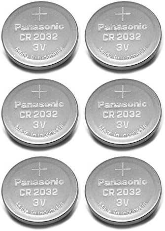 Panasonic CR2032 3V Bateria de moedas de lítio