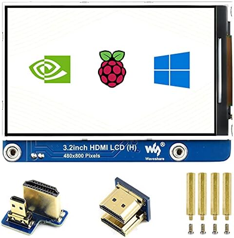 display LCD IPS de 3,2 polegadas para Raspberry Pi 4b/3b+/3b/2b/zero/zero W/zero WH e Jetson Nano