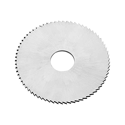 Auniwaig 63mm HSS Lâmina de serra circular, disco de corte de aço de alta velocidade de 72t, roda de corte circular