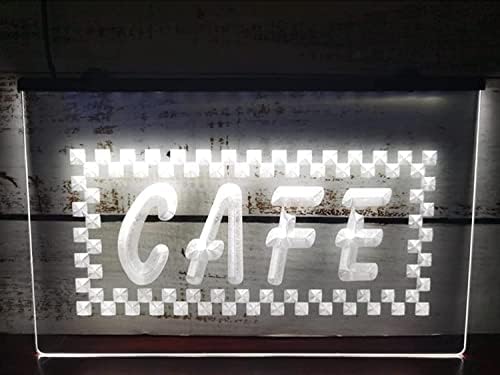 DVTEL Custom Cafe LED NEON SILH