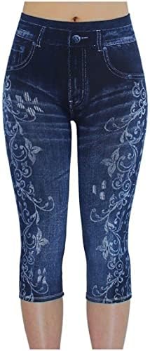 Jeans falsos de jeans falsos de jeans femininos de mrgiinri parecem leggings 2023 moda sexy extractável