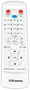 Controle remoto de projetor de vídeo de substituição para Toshiba TLP-X2000