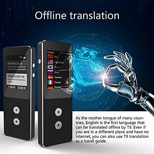 YTYZC portátil AI Smart Voice Translator TRADUTOR DE IDIOMAS EN TIEMPO REAL 45 Language Instant Translator Photo Offline Translation