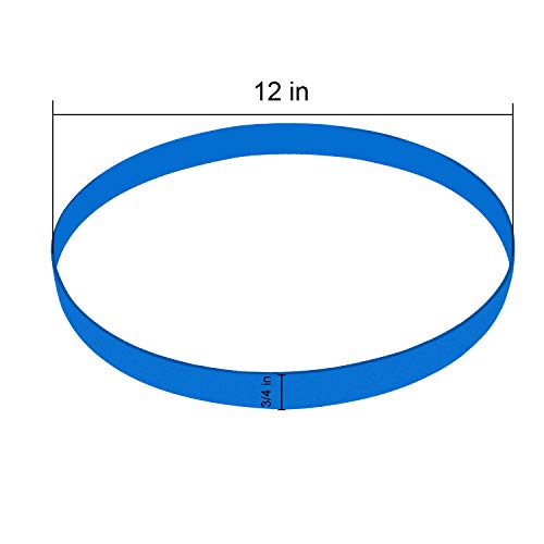 2 pacote pneus de serra de banda de uretano, ser aplicável 3/4 de largura por 12 polegadas de diâmetro de