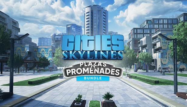 Cidades: Skylines - Plazas & Promenades Bundle - PC [código de jogo online]
