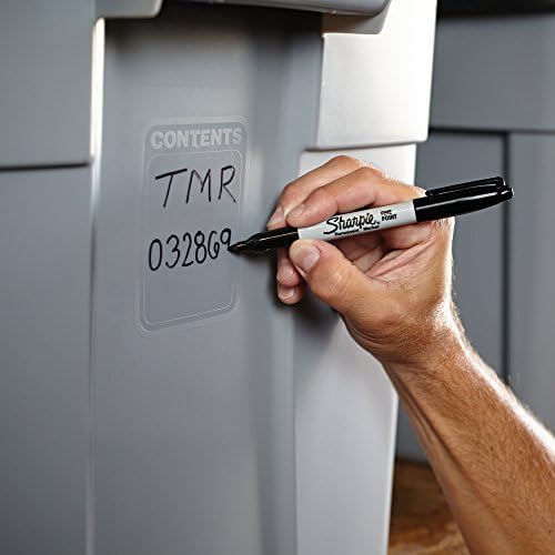 Sharpie 32174pp Twin Tip marcadores permanentes, finos e ultra finos, cores variadas, 4 contagem