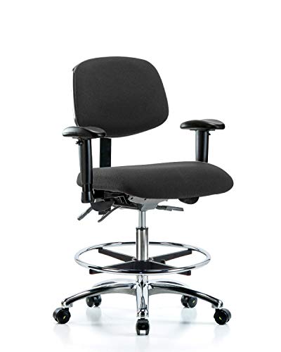 Labtech Seating LT41048 ESD FAST MENTO CUSIDENTE BASE CHROME, BRANS, ANEL CROMO